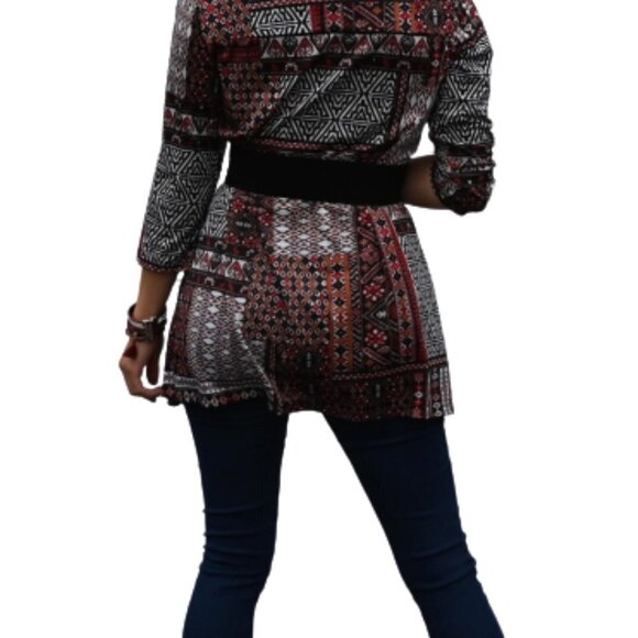 𝅺tuniquelight  tons of brown size m - Picture 3 of 3